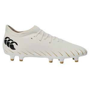 Canterbury Childrens/Kids Speed Falcon Firm Ground Boots / White